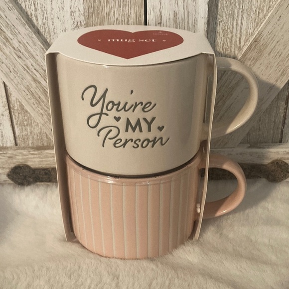 Target BP 2023 You’re My Person Stacking Mugs - Picture 1 of 6